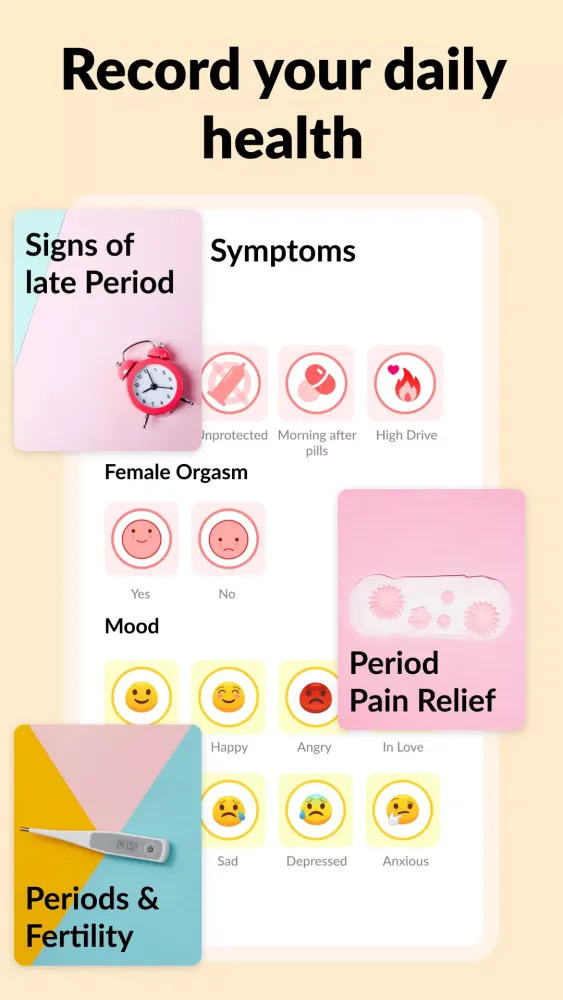 Period Tracker スクリーンショット