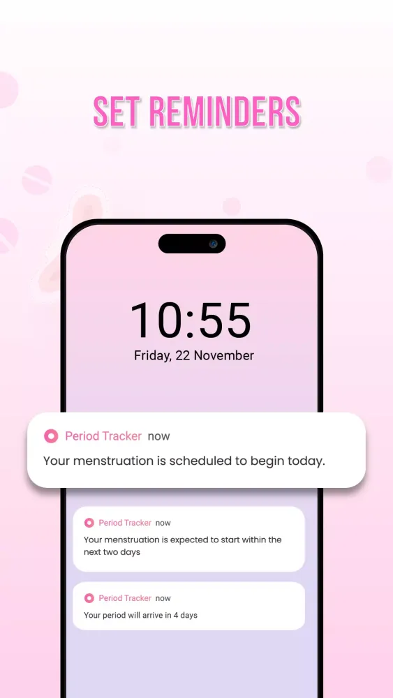 Screenshot di Cycle Tracker - Period Tracker