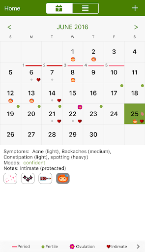 Period Tracker Deluxe Screenshots