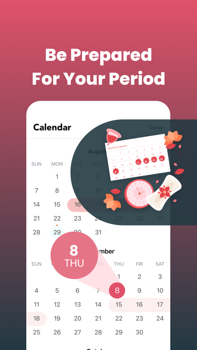 صور Period & Ovulation Tracker Pro