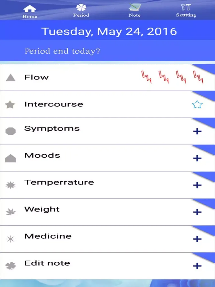 Ovulation Tracker, Fertility iPad  スクリーンショット