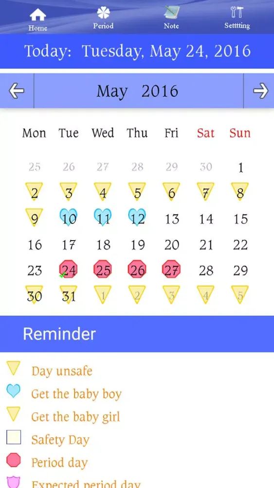 Ovulation Tracker, Fertility スクリーンショット