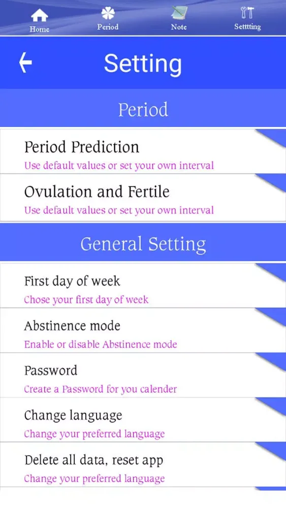 Ovulation Tracker, Fertility スクリーンショット