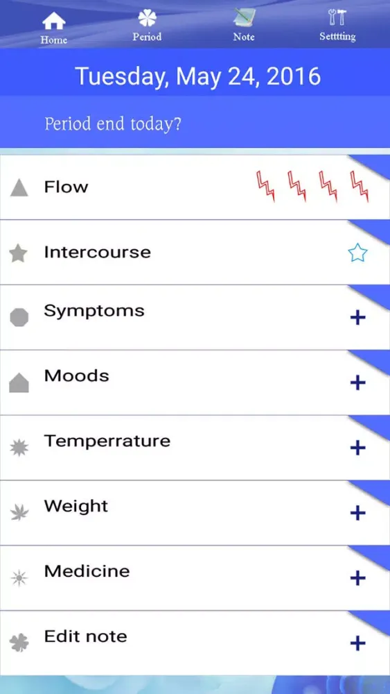 Ovulation Tracker, Fertility スクリーンショット