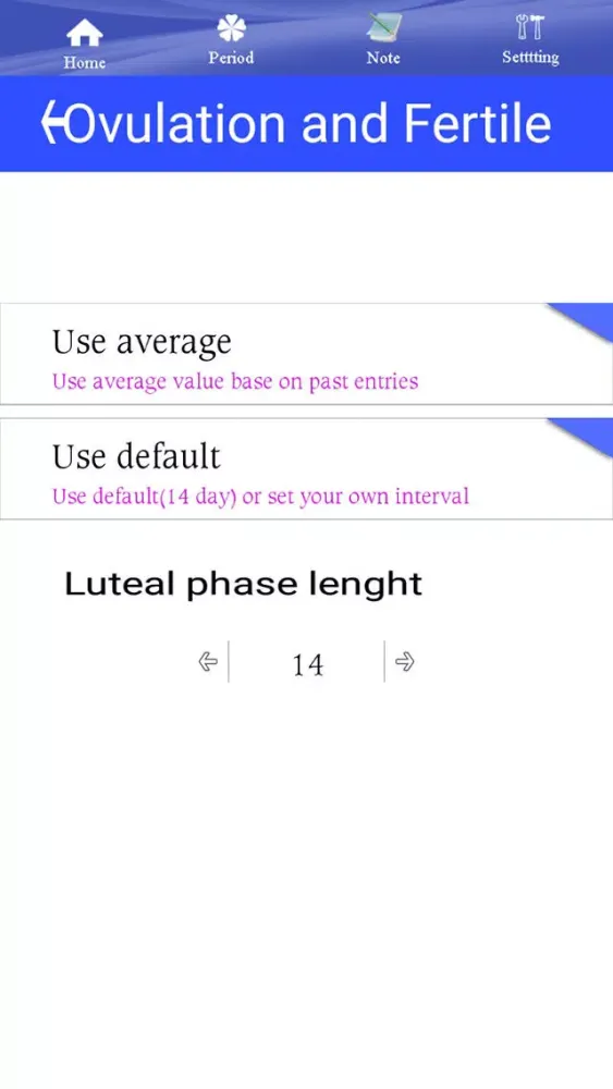 Ovulation Tracker, Fertility スクリーンショット