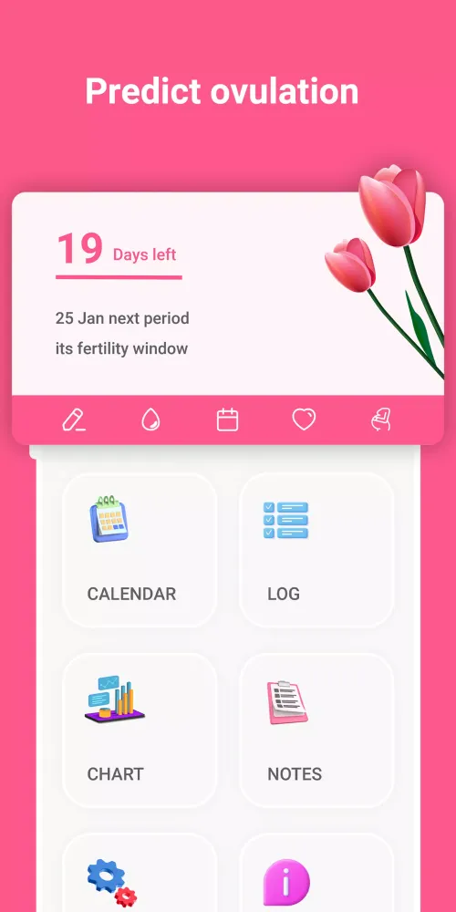 Zrzuty ekranu My Period Tracker