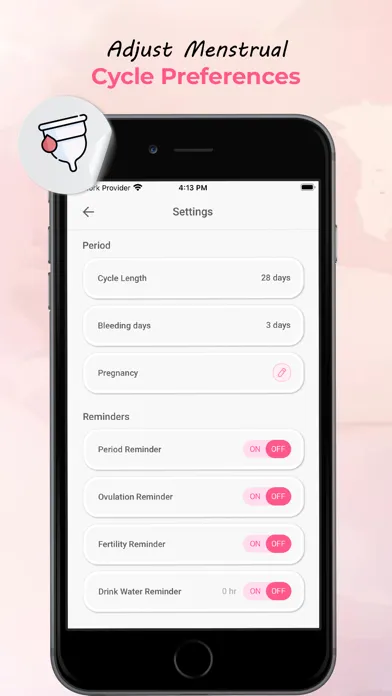 Ảnh chụp màn hình của My Period Tracker & Calendar