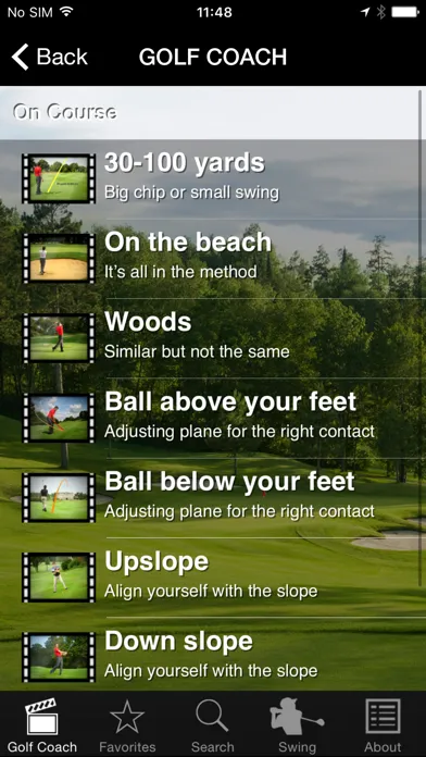 Golf Coach by Dr Noel Rousseau स्क्रीनशॉट