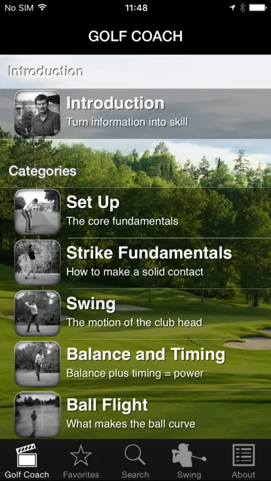 Golf Coach by Dr Noel Rousseau स्क्रीनशॉट