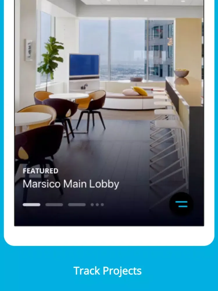 Ảnh chụp màn hình của Perkins+Will PLUS iPad 