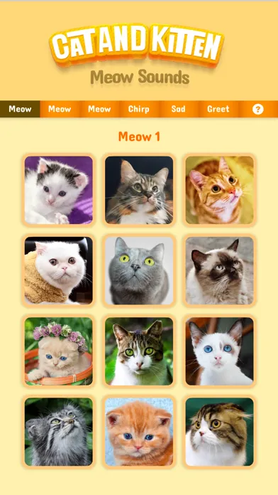 Capturas de pantalla de Cat & Kitten Meow Sounds