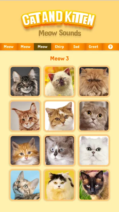 Capturas de pantalla de Cat & Kitten Meow Sounds