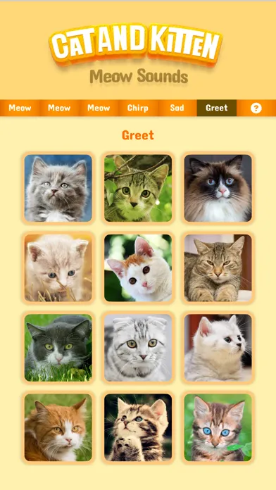 Capturas de pantalla de Cat & Kitten Meow Sounds