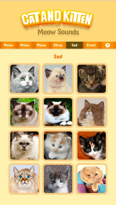 Capturas de pantalla de Cat & Kitten Meow Sounds