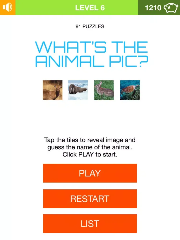 What's The Animal Name (100 Puzzles) iPad  سکرین شاٹس