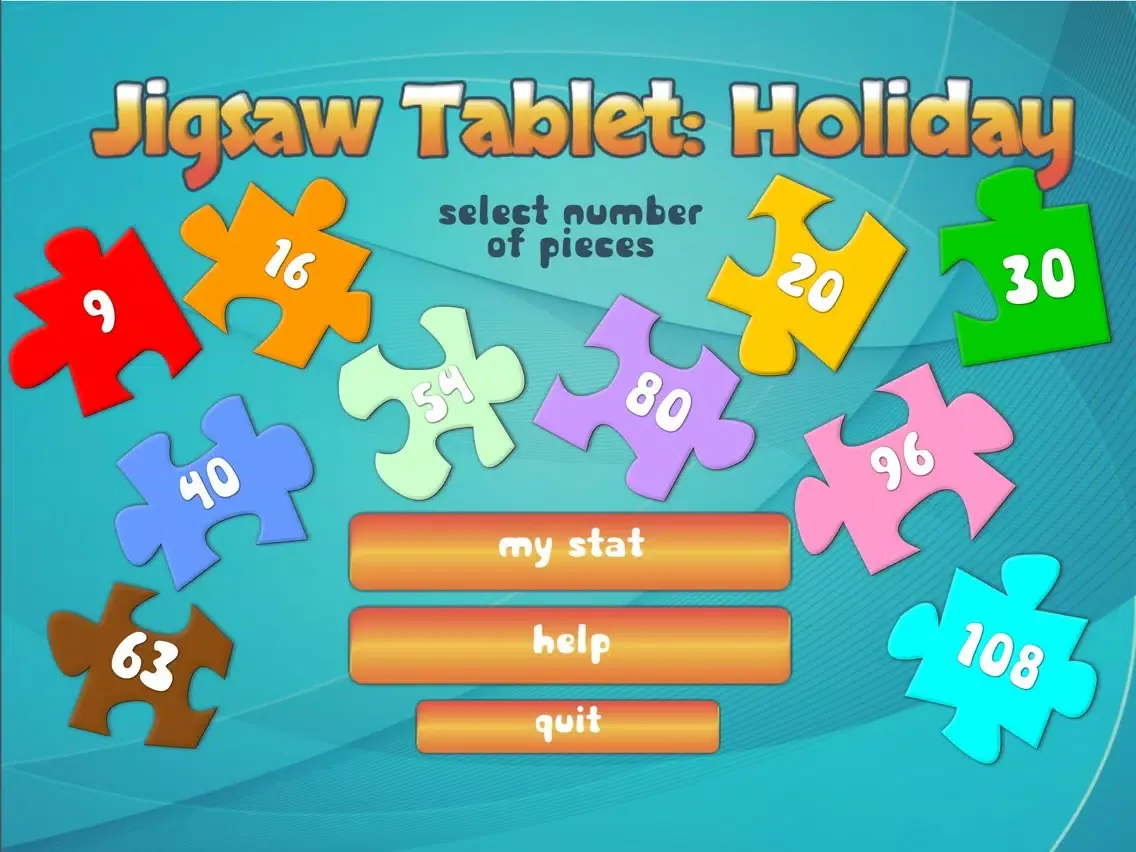 Jigsaw Tablet: Holiday Puzzles - Light Edition iPad 應用截圖