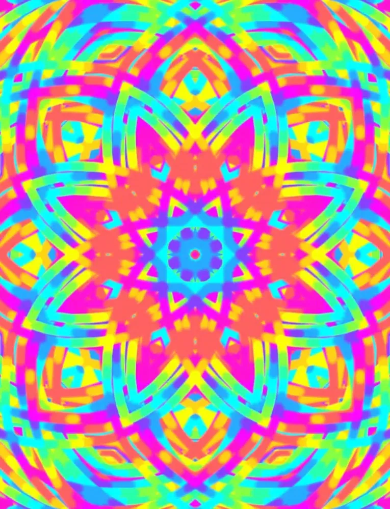 Tangkapan skrin Kaleidoscope Painter Lite iPad 
