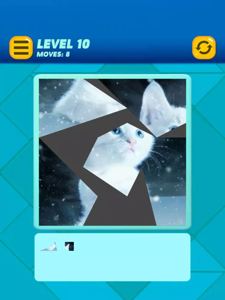 Zrzuty ekranu Kitty Puzzlegram iPad 