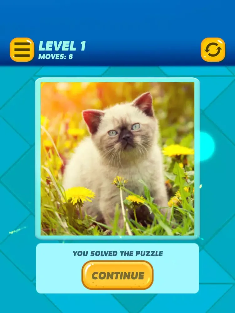 Zrzuty ekranu Kitty Puzzlegram iPad 