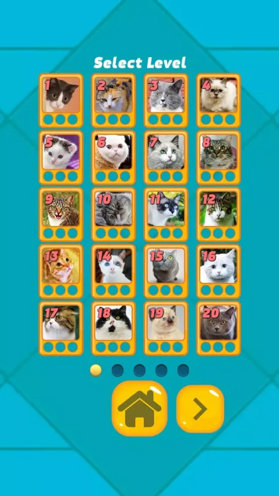 Zrzuty ekranu Kitty Puzzlegram
