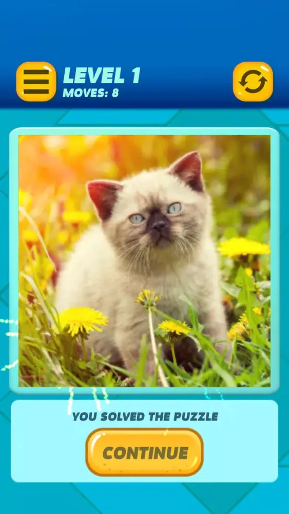 Zrzuty ekranu Kitty Puzzlegram