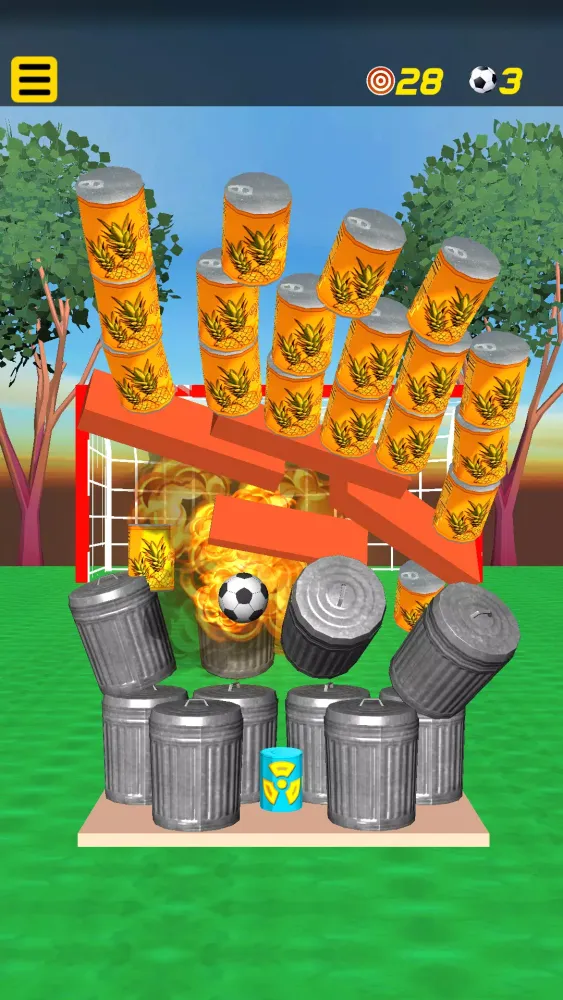 Soccer Knockdown Screenshots