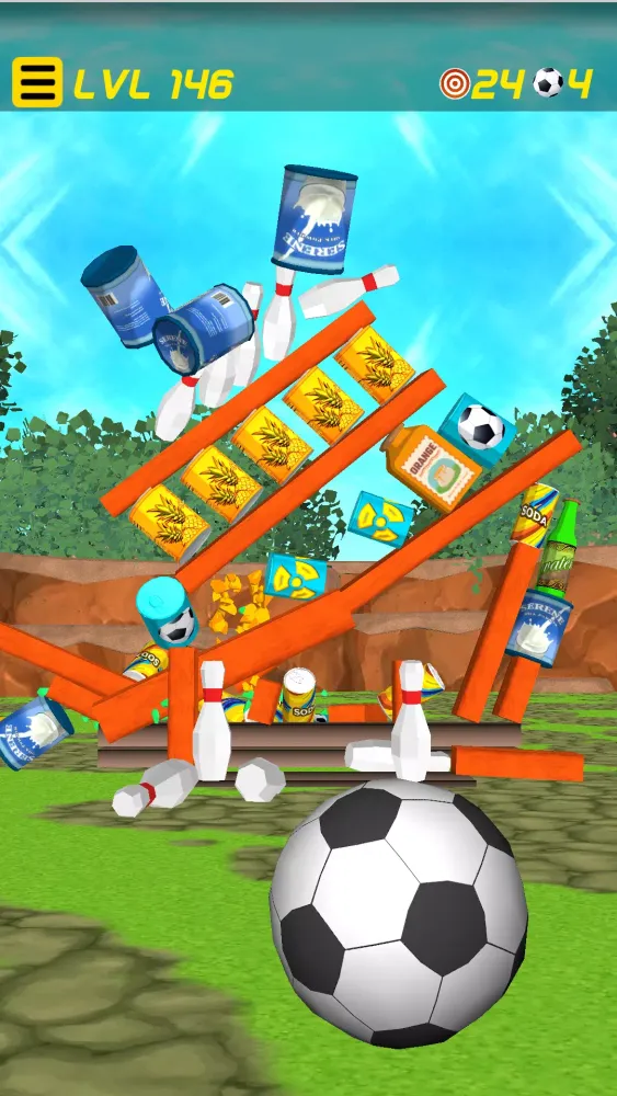 Soccer Knockdown Screenshots