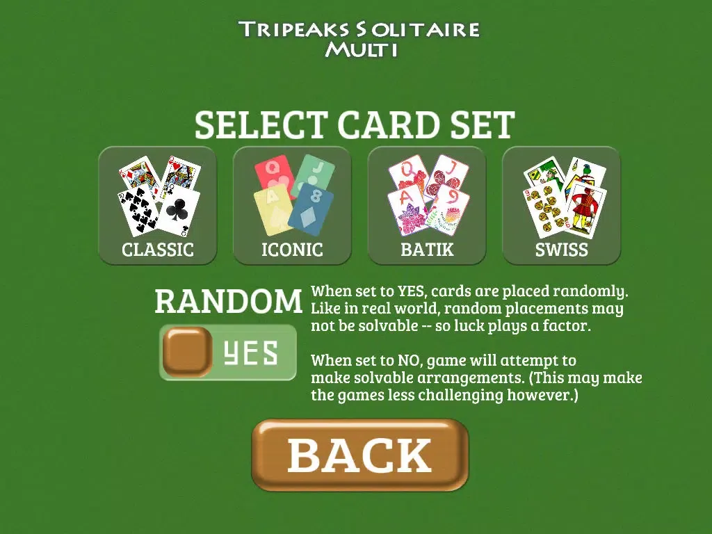 Capturas de tela do Tripeaks Solitaire Mullti - Free iPad 