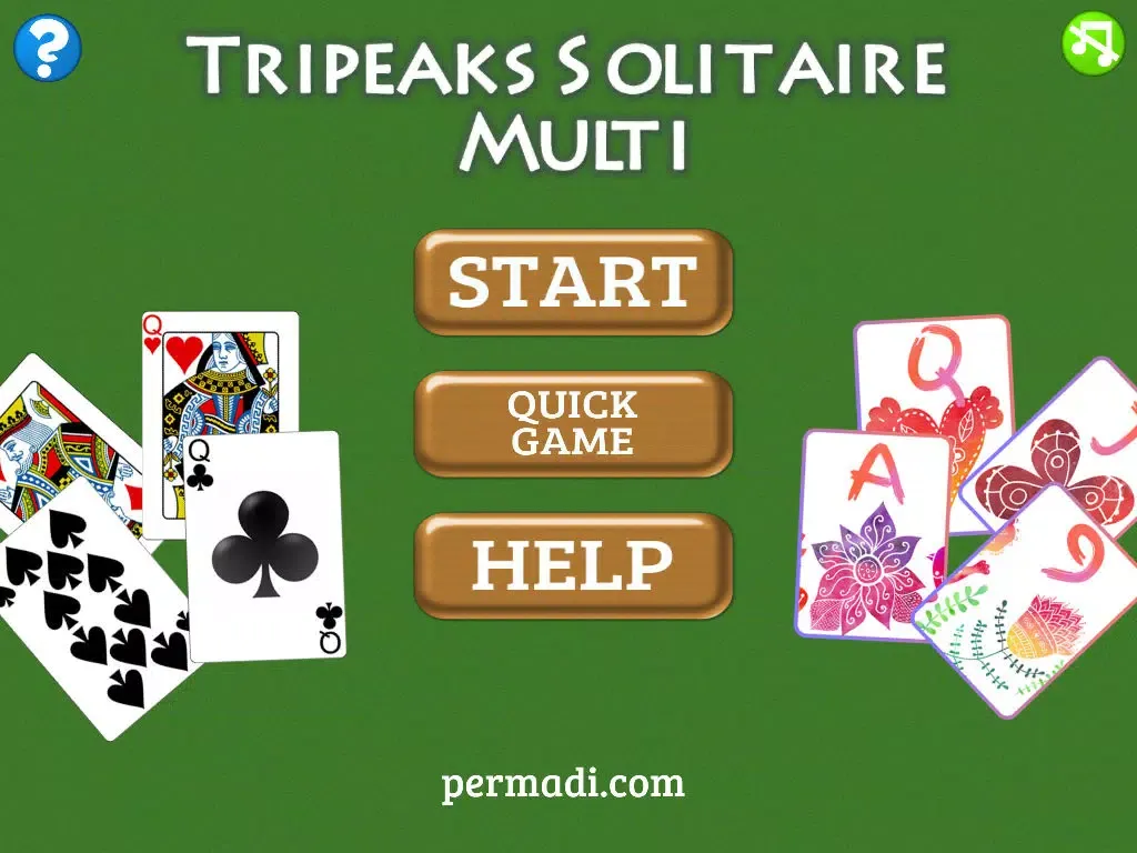 Capturas de tela do Tripeaks Solitaire Mullti - Free iPad 