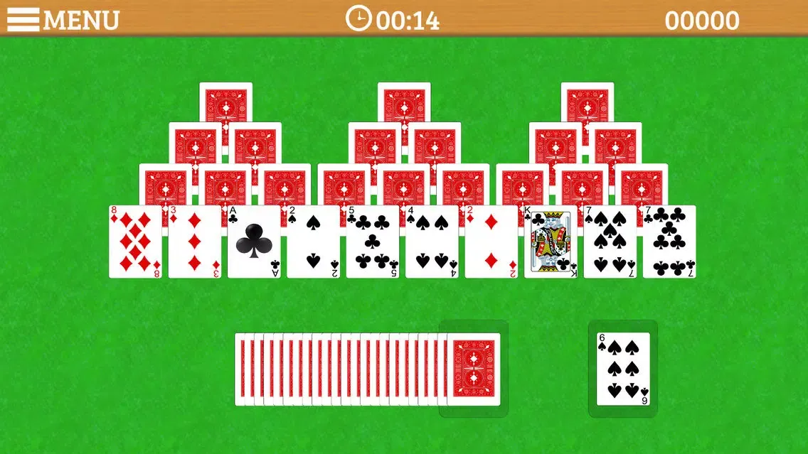 Capturas de tela do Tripeaks Solitaire Mullti - Free