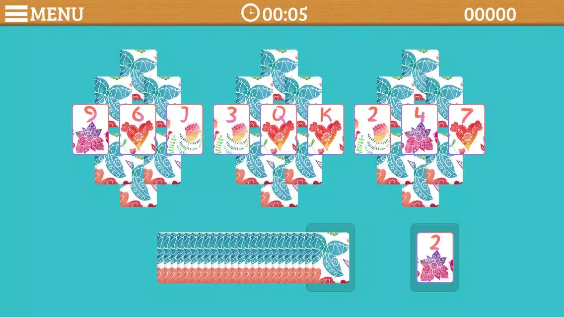 Capturas de tela do Tripeaks Solitaire Mullti - Free