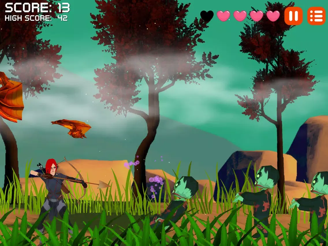 Zrzuty ekranu Zombie Huntress iPad 