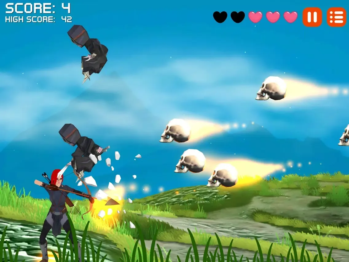 Zrzuty ekranu Zombie Huntress iPad 