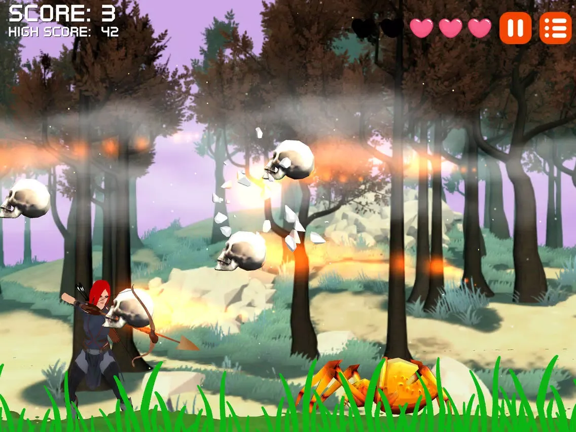 Zrzuty ekranu Zombie Huntress iPad 