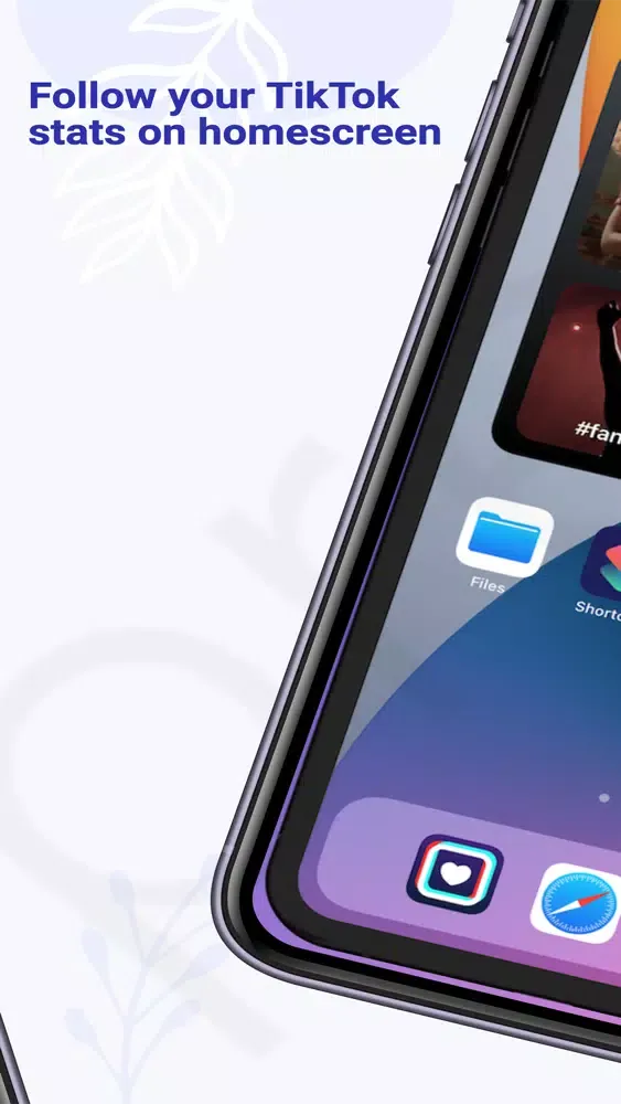 تصاویر Widget for tiktok follower