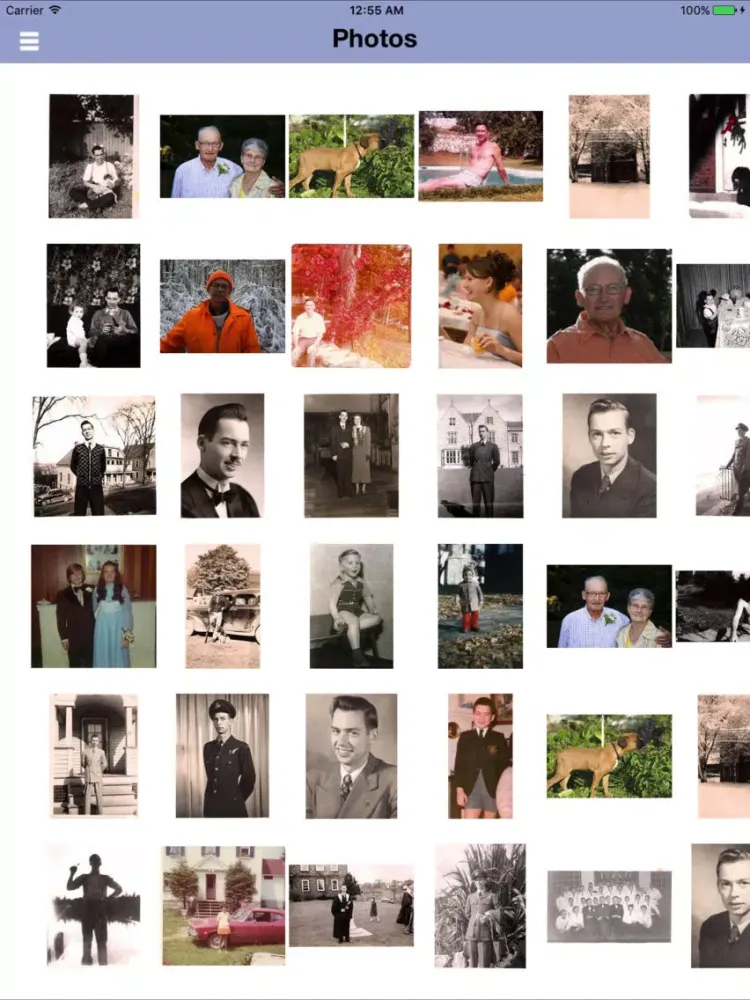 Capturas de tela do The Co-operative Funeralcare iPad 