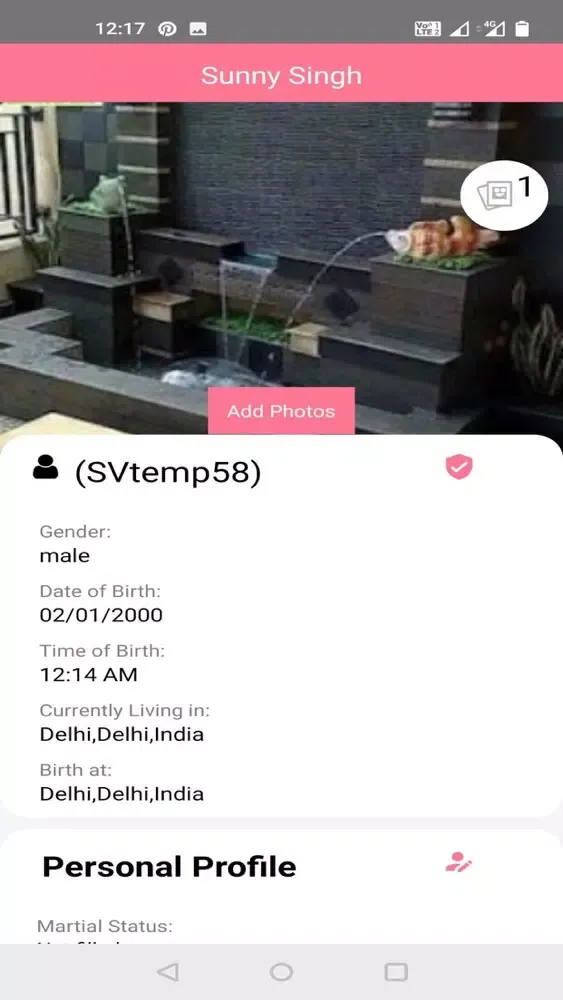 ShubVivah-Bureau Screenshots
