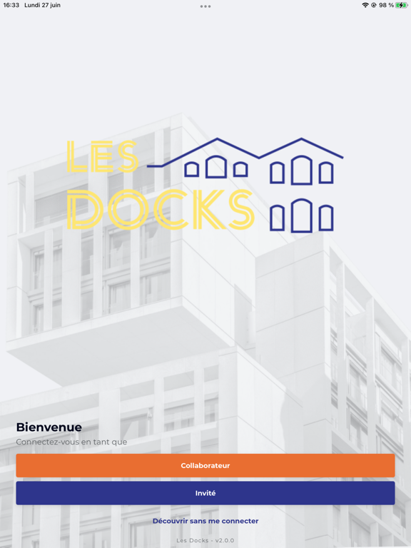 Pernod Ricard France Les Docks iPad  Screenshots