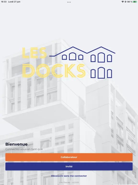 Pernod Ricard France Les Docks iPad  স্ক্রিনশট