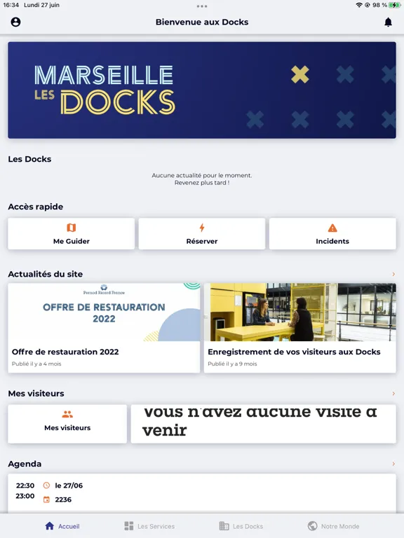 Pernod Ricard France Les Docks iPad  স্ক্রিনশট