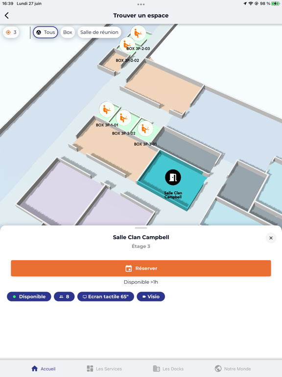 Pernod Ricard France Les Docks iPad  Screenshots