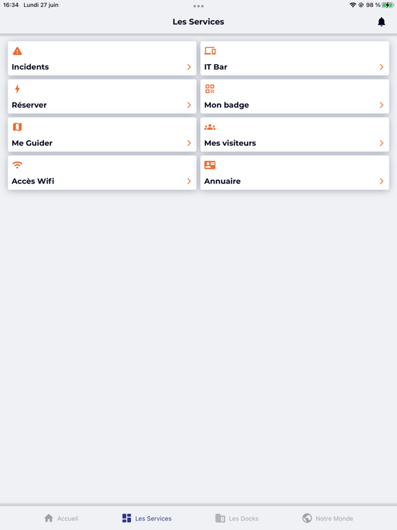 Pernod Ricard France Les Docks iPad  Screenshots