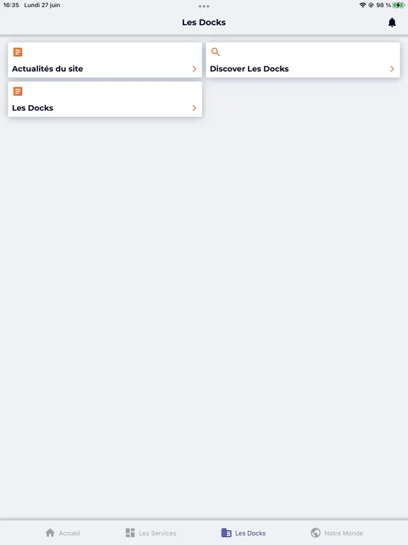 Pernod Ricard France Les Docks iPad  স্ক্রিনশট