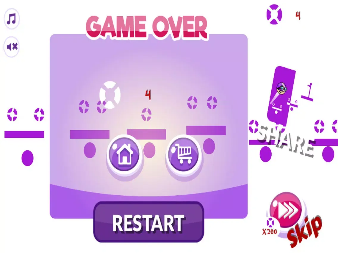 PERO - Jumping Man in the craz iPad  スクリーンショット