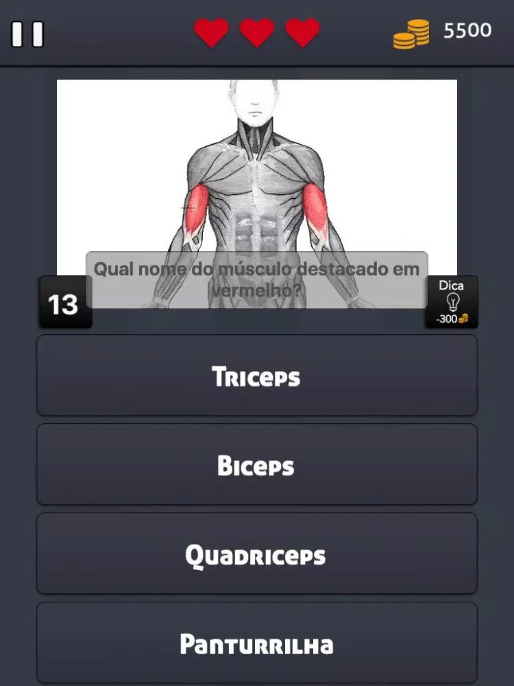 Quiz da Maromba - Teste seus conhecimentos sobre treino, suplementação, dieta e mais! iPad  Screenshots