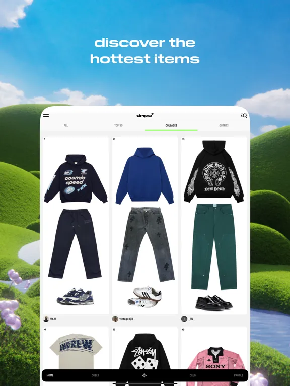 dripo - your personal shopper iPad 應用截圖