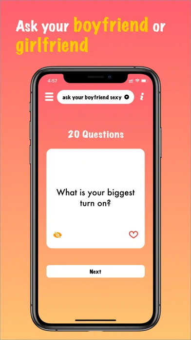 Zrzuty ekranu 21 Questions - Party Games 18+