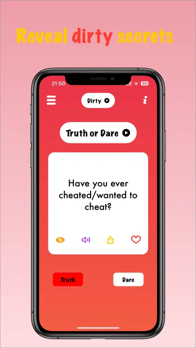 Скриншоты Truth or Dare - Spicy game