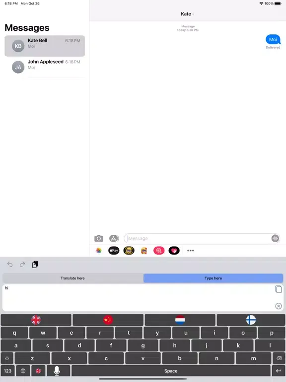 تصاویر QTranslate: Quick Translator iPad 