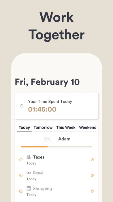 Tend Task: Household Organizer 스크린샷